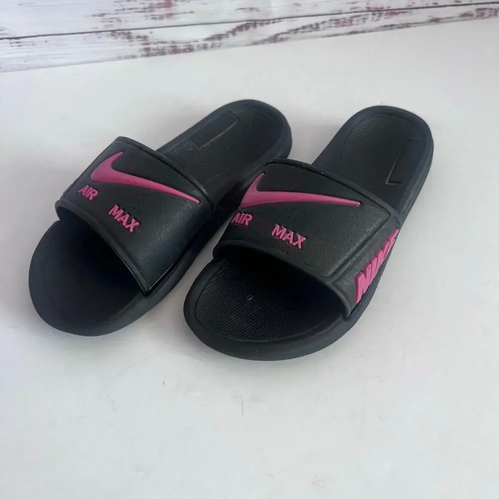 Nike Kids Air Max Cirro slides Pink Black